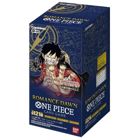 Japanese One Piece OP-01 Booster Box - Limited Edition Anime Card Game Set