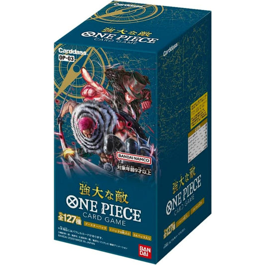 Japanese One Piece OP-03 Pillars of Strength Booster Box - One Piece Card Game Set